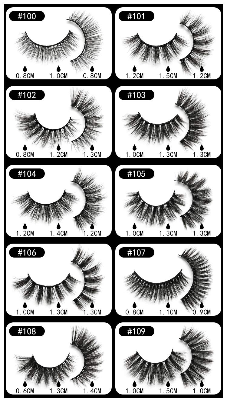 Vayator long thick mink lashes 104 for bold evenings.