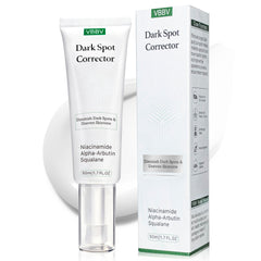 VBBV Dark Spot Serum bottle showing targeted discoloration care for a more even complexion