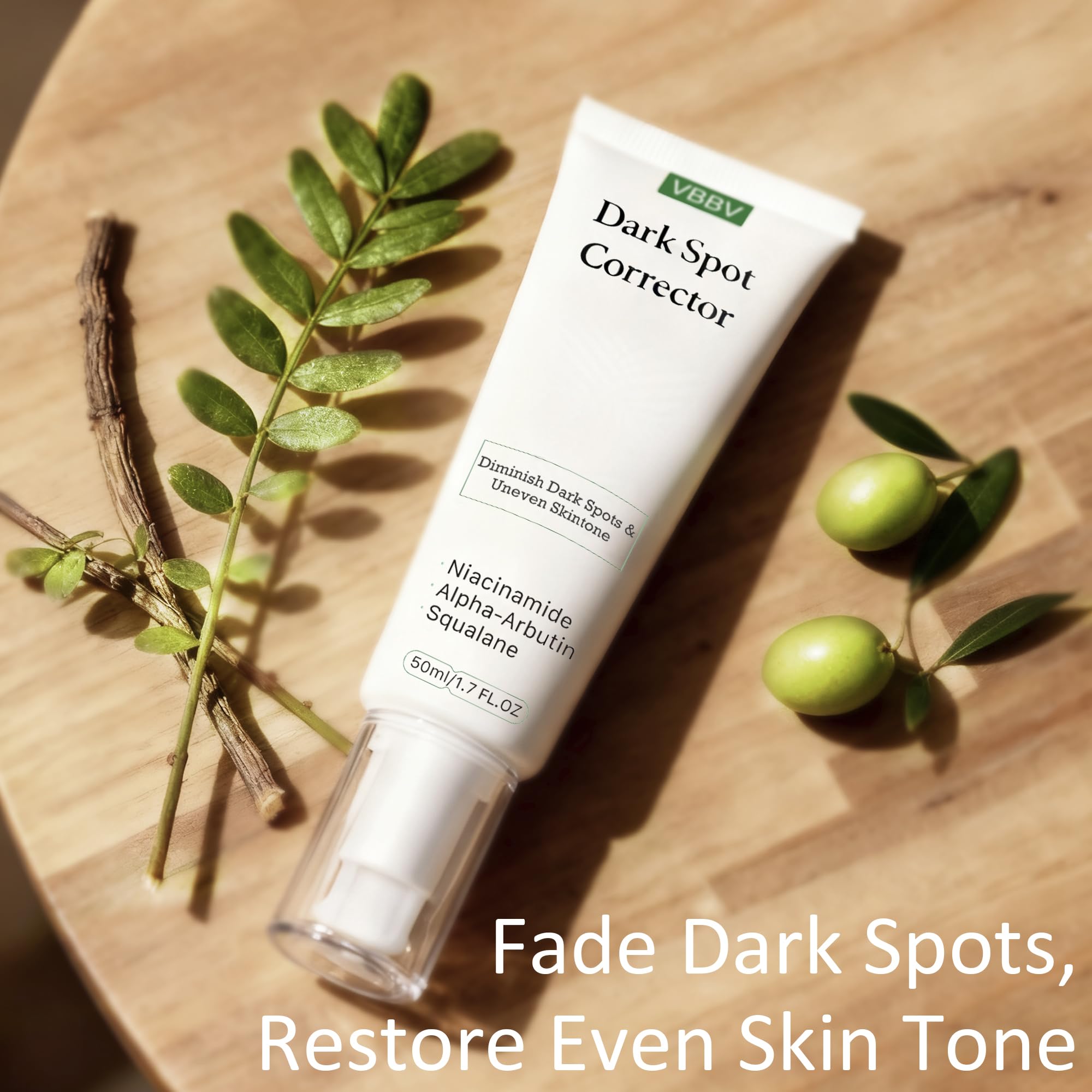 VBBV applying serum to the face for daily use