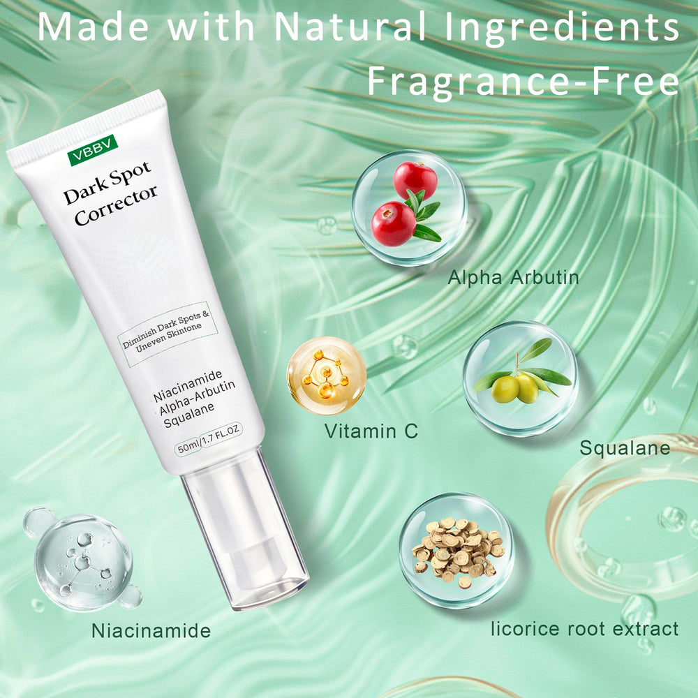 VBBV packaging box with bottle for eco-conscious skincare