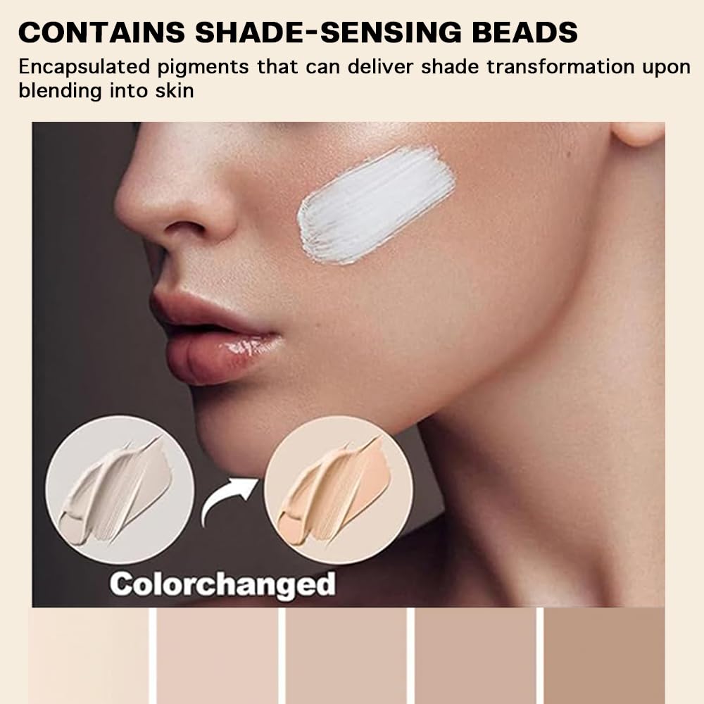 VBEYD 4-in-1 concealer and moisturizer helps conceal redness and brighten under eyes.