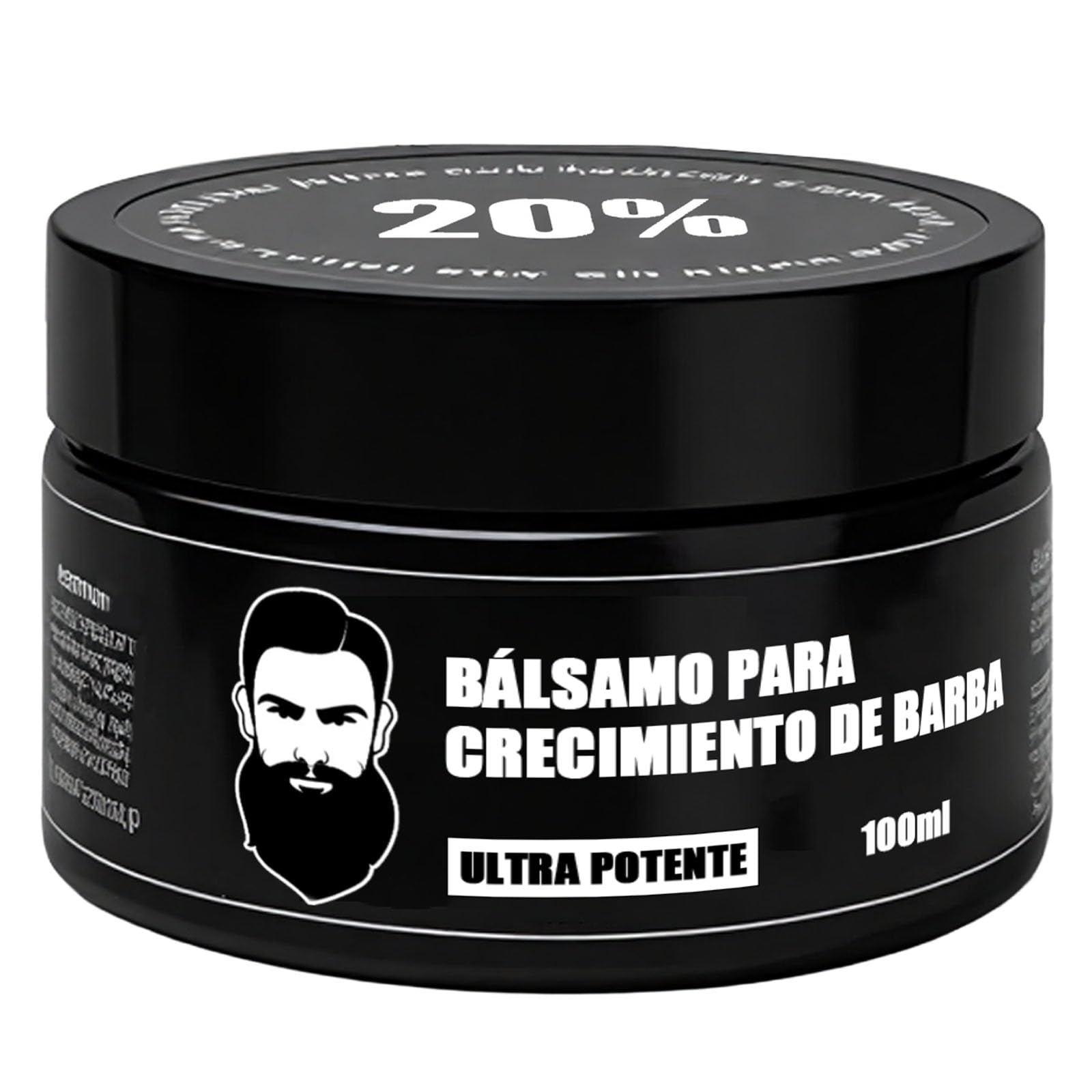 Vbolre Beard Stimulating Balm bottle demonstrating easy daily application for skin and beard nourishment