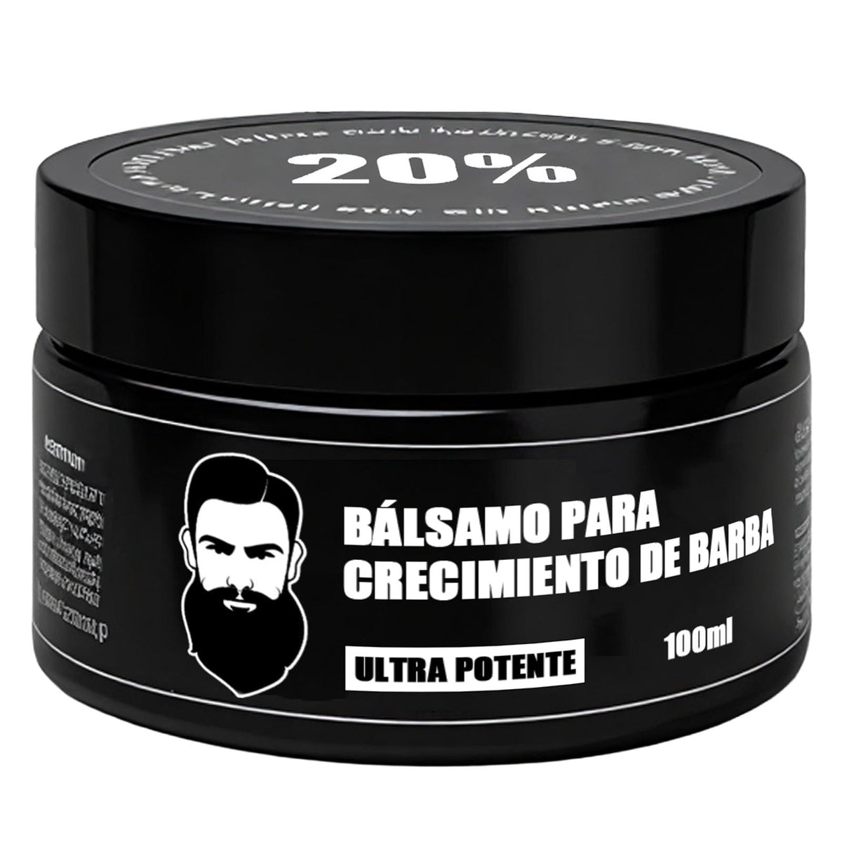 Vbolre Beard Stimulating Balm bottle demonstrating easy daily application for skin and beard nourishment