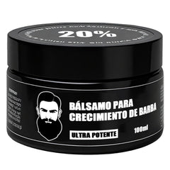 Vbolre Beard Stimulating Balm bottle demonstrating easy daily application for skin and beard nourishment