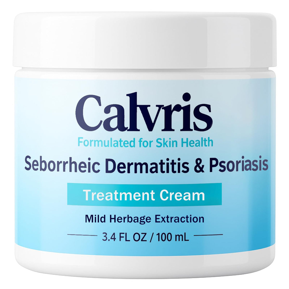 Vbolre Calvris Balm application close-up for soothing scalp care.