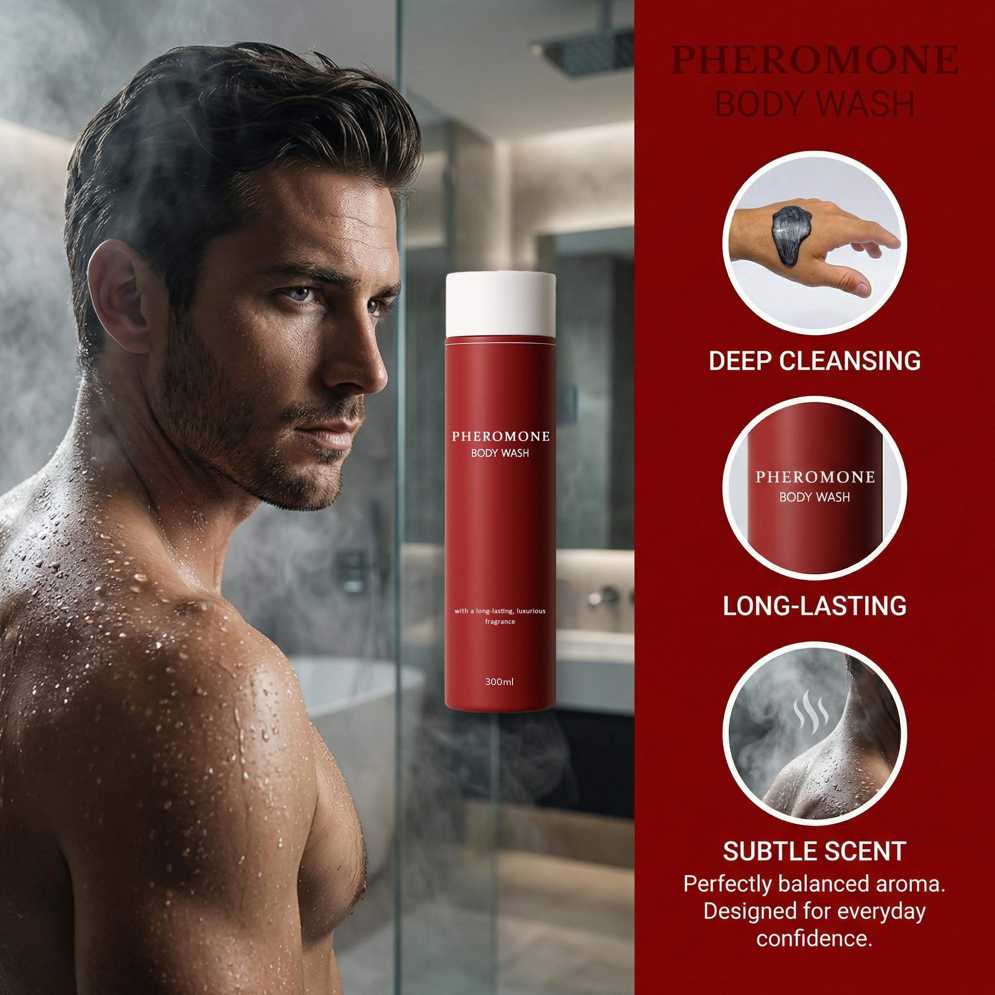 Vbolre Parfums mousse-lavante – sensation douce et nettoyage efficace.