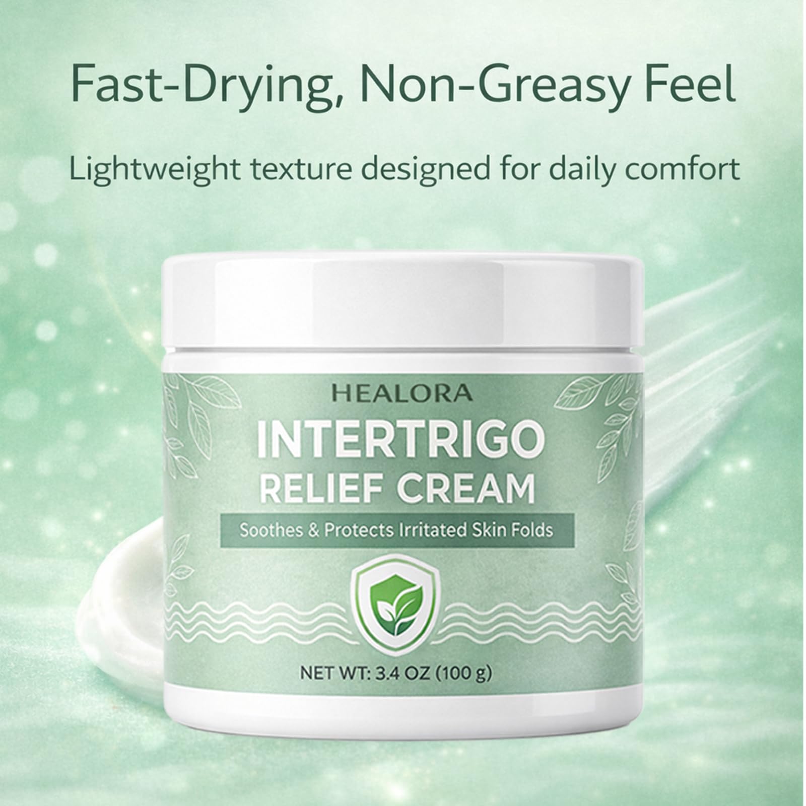 Vbolre Skin Fold Barrier Cream daily routine protection in friction-prone skin.