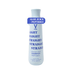 V&Co Straight Hair Shampoo bottle for smooth, hydrated strands