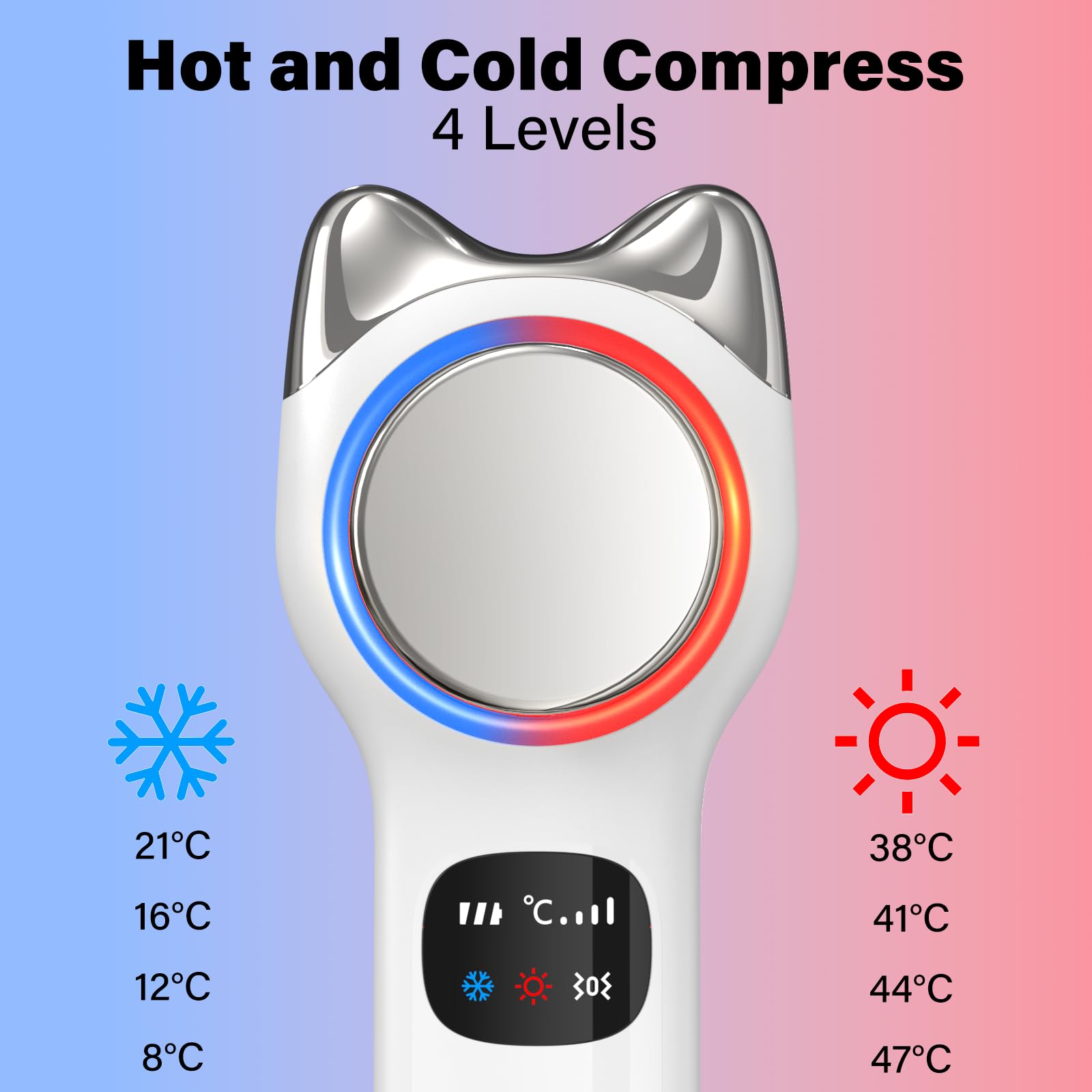 Vcycal cat-head scraper tool for body massage and facial firming