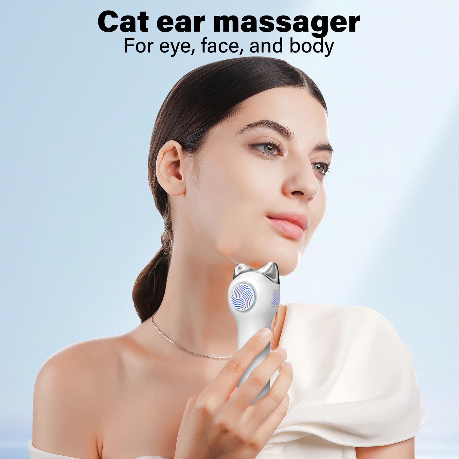 Vcycal metal ring accessory holds cleansing pads for quick makeup removal