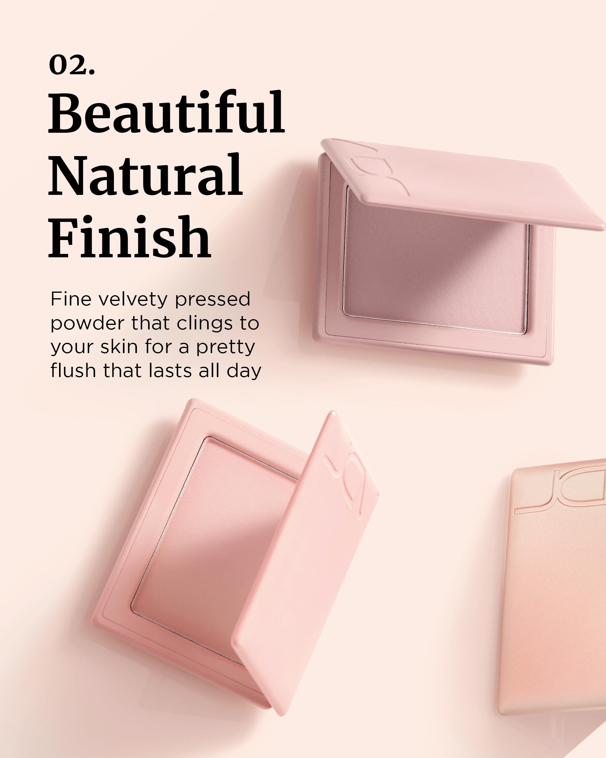 VDL Cheekstain Blusher built in mirror for quick touch ups