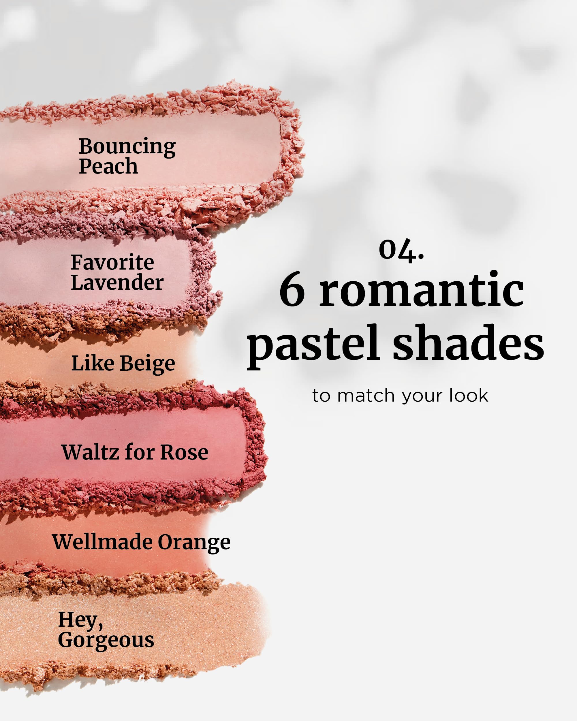 VDL Cheekstain Bouncing Peach flush on cheek demonstrates natural glow.