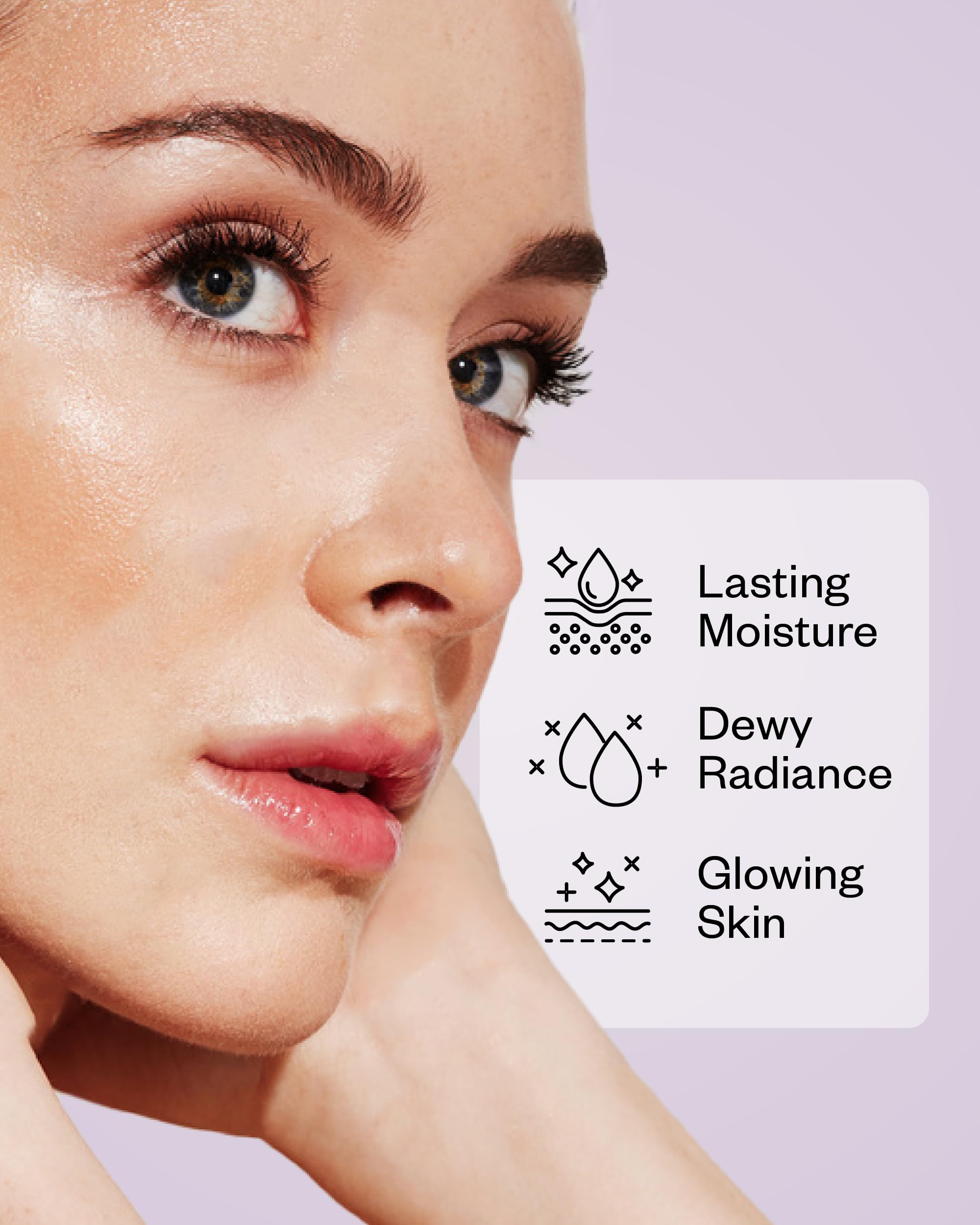 VDL Lumilayer Primer hydration boost keeps skin moisturized for makeup prep