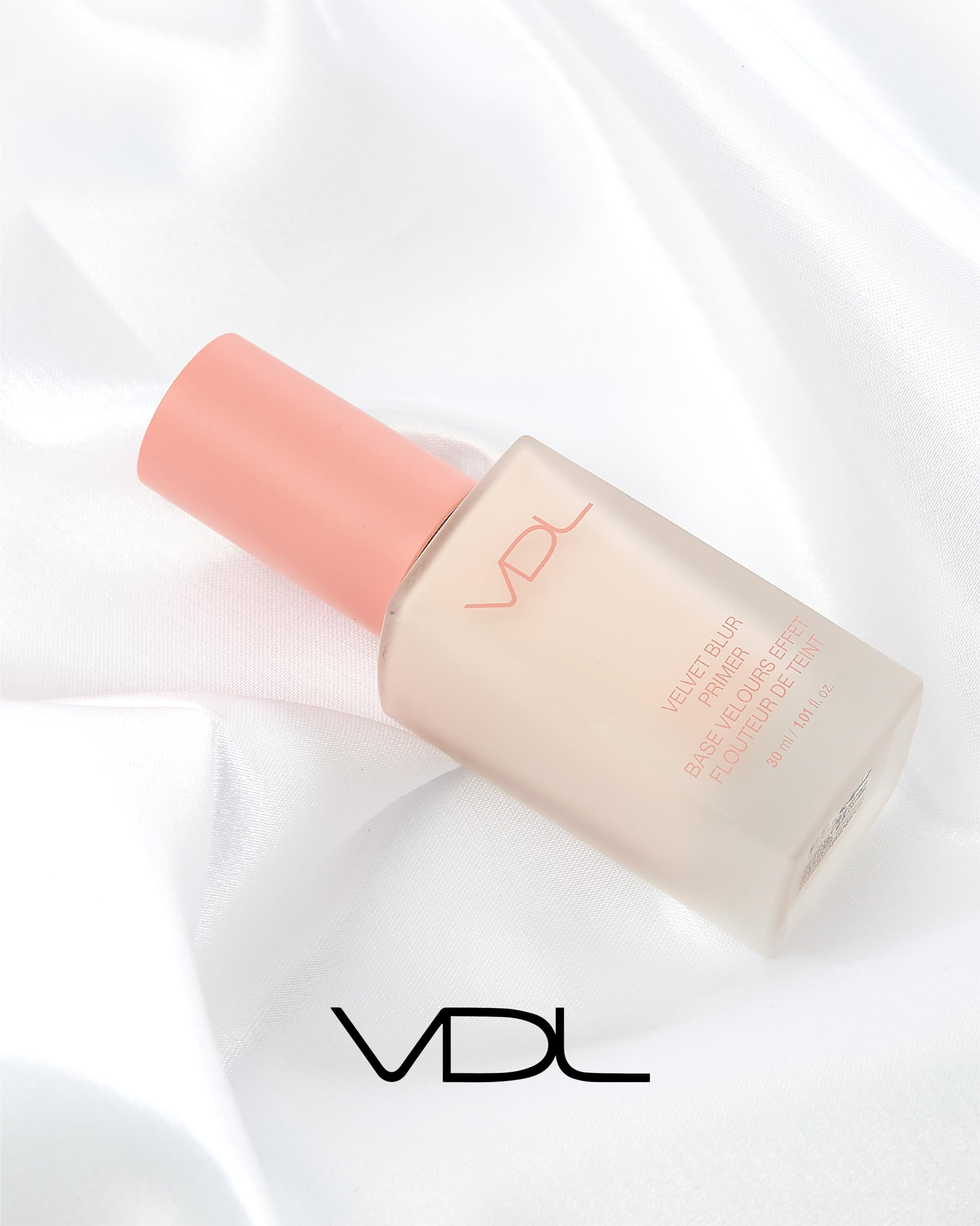 VDL Velvet Blur Primer packaging details 30ml for travel