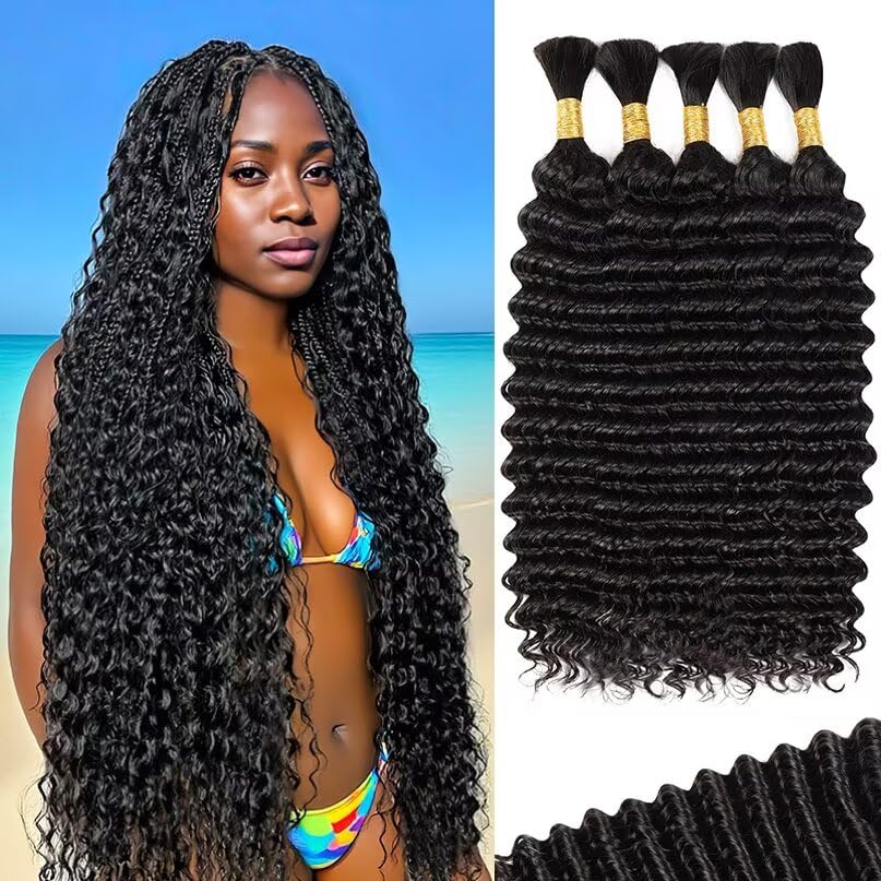 VDZ human braiding hair, 20-inch boho braids, smooth and lasting in appearance