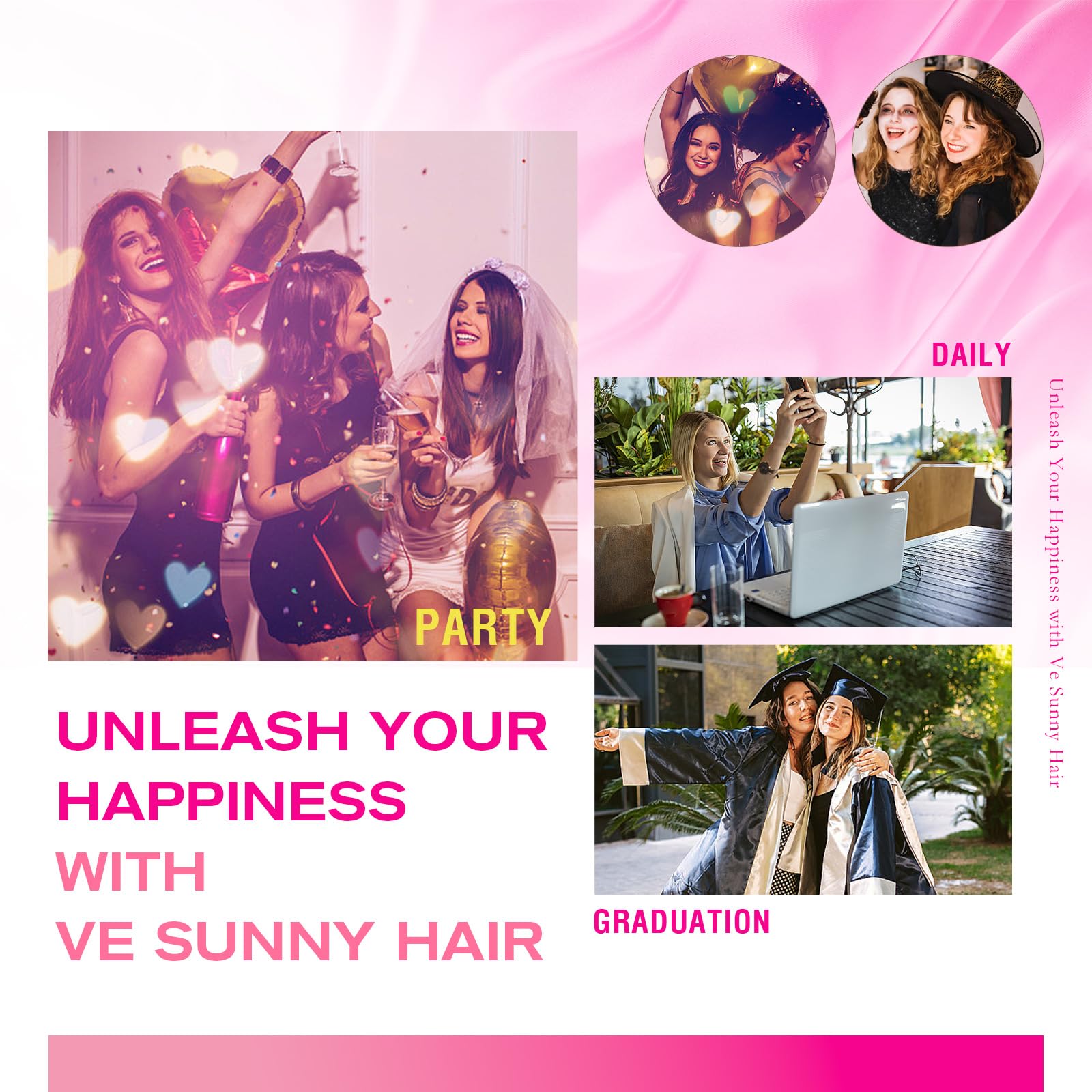 Ve Sunny color may vary in lighting; check video gallery for shade previews.