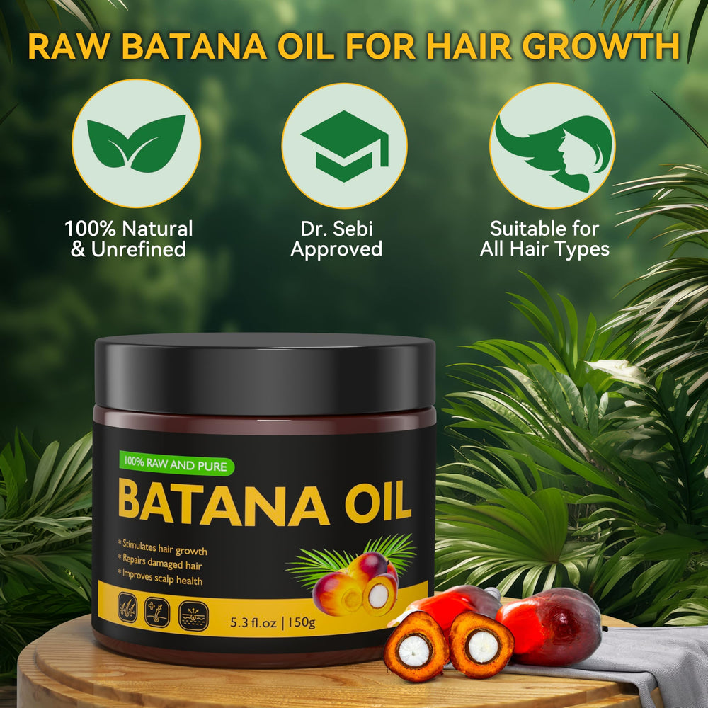 Veakoo Batana Oil repair image highlights smoother texture and less breakage.
