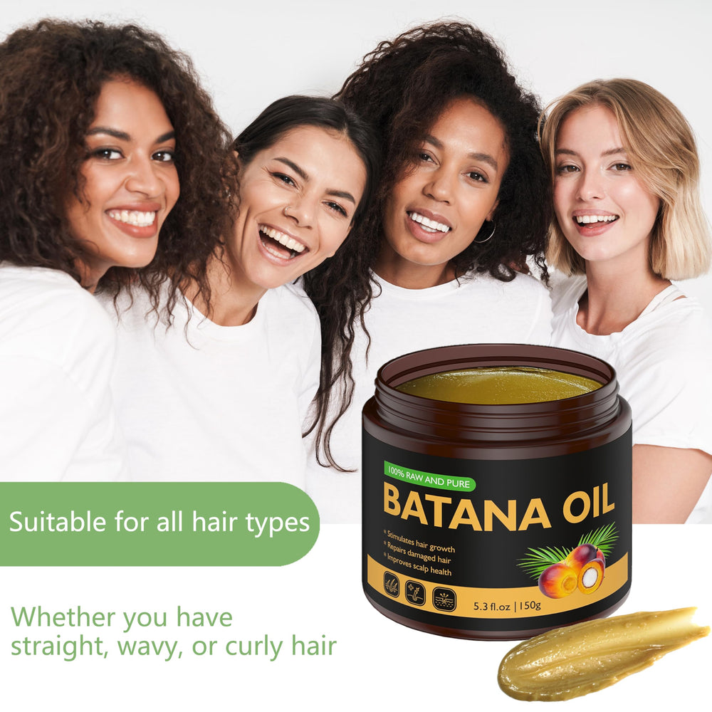 Veakoo Batana Oil packaging communicates value and natural origin.