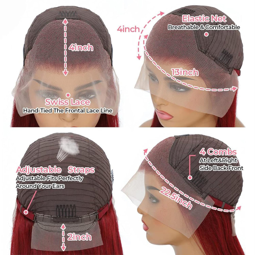 Veally HD transparent lace with bleached knots for seamless scalp illusion.