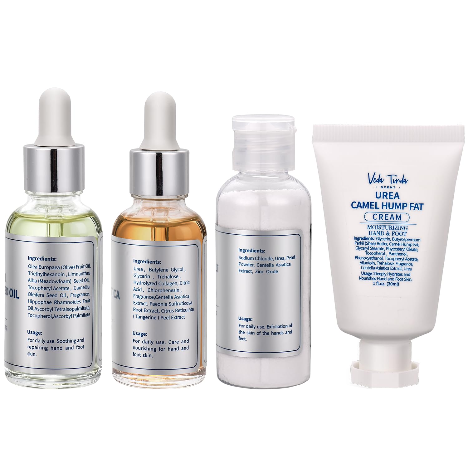 VTS Complete pampering set ready for convenient home care.