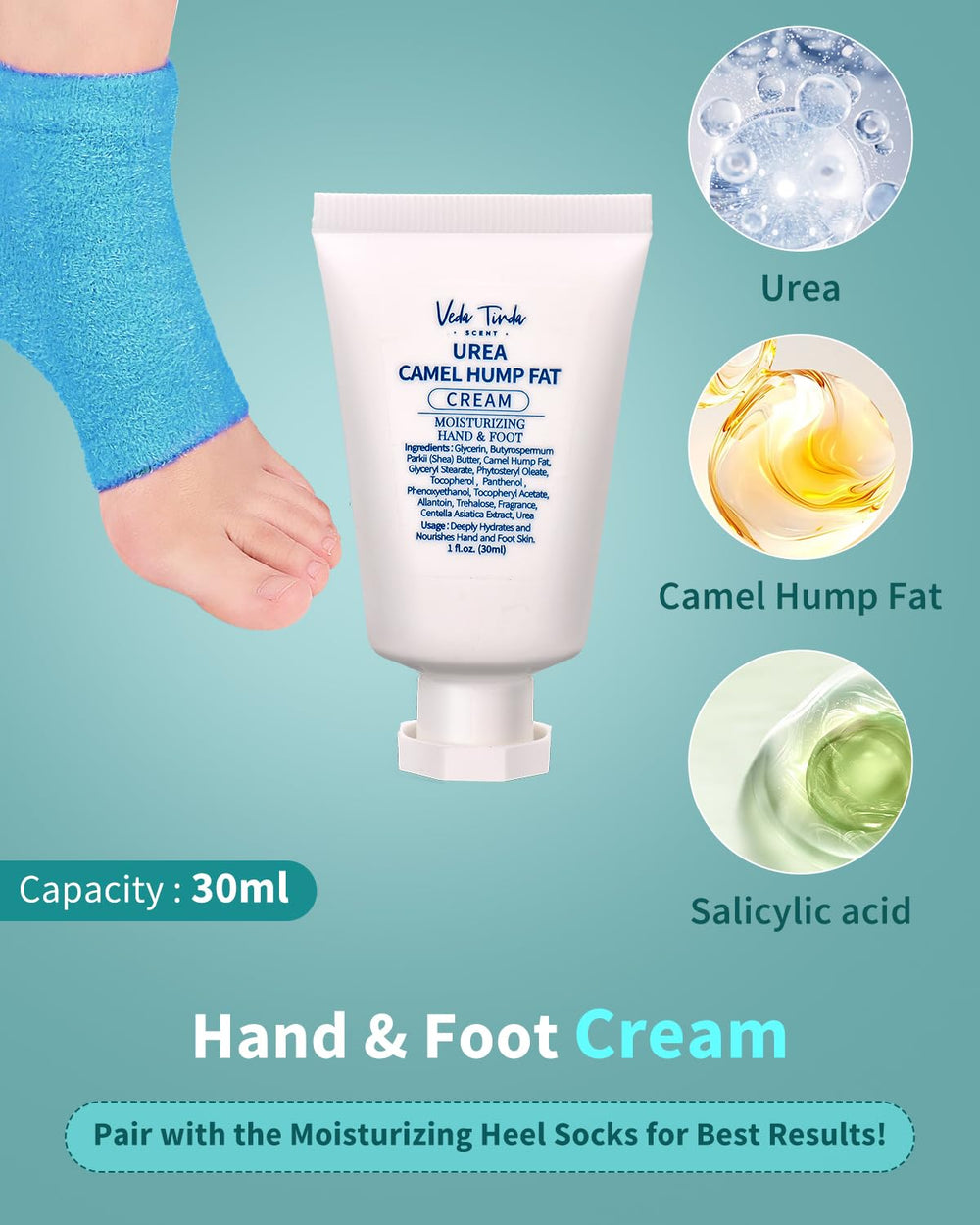 VTS Foot and Hand Care Kit packaging showcases included products.