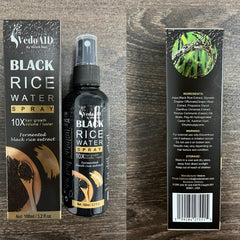 VedoAID castor oil and ginger root ingredients close-up for natural scalp care.