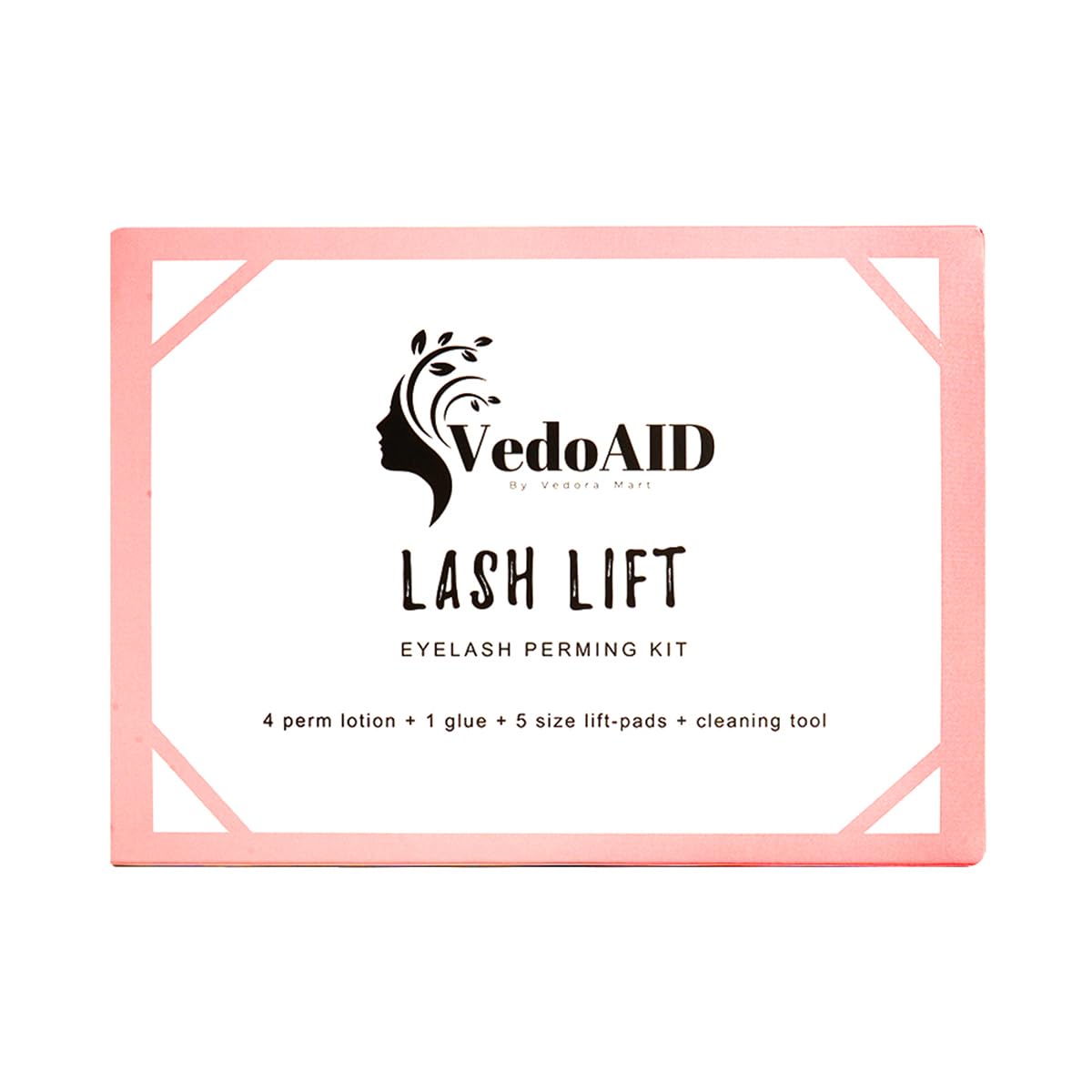 VedoAID packaging and instructions box with usage guidance.