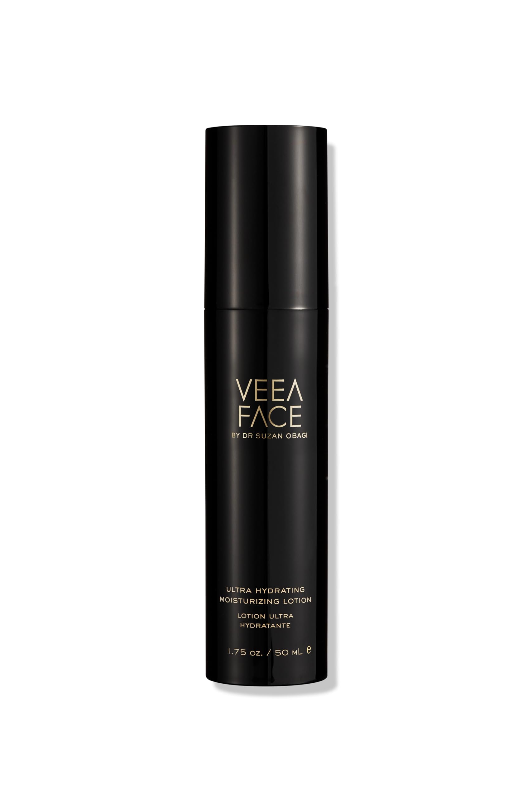 Application pump demonstrating gentle massage for even distribution on the face