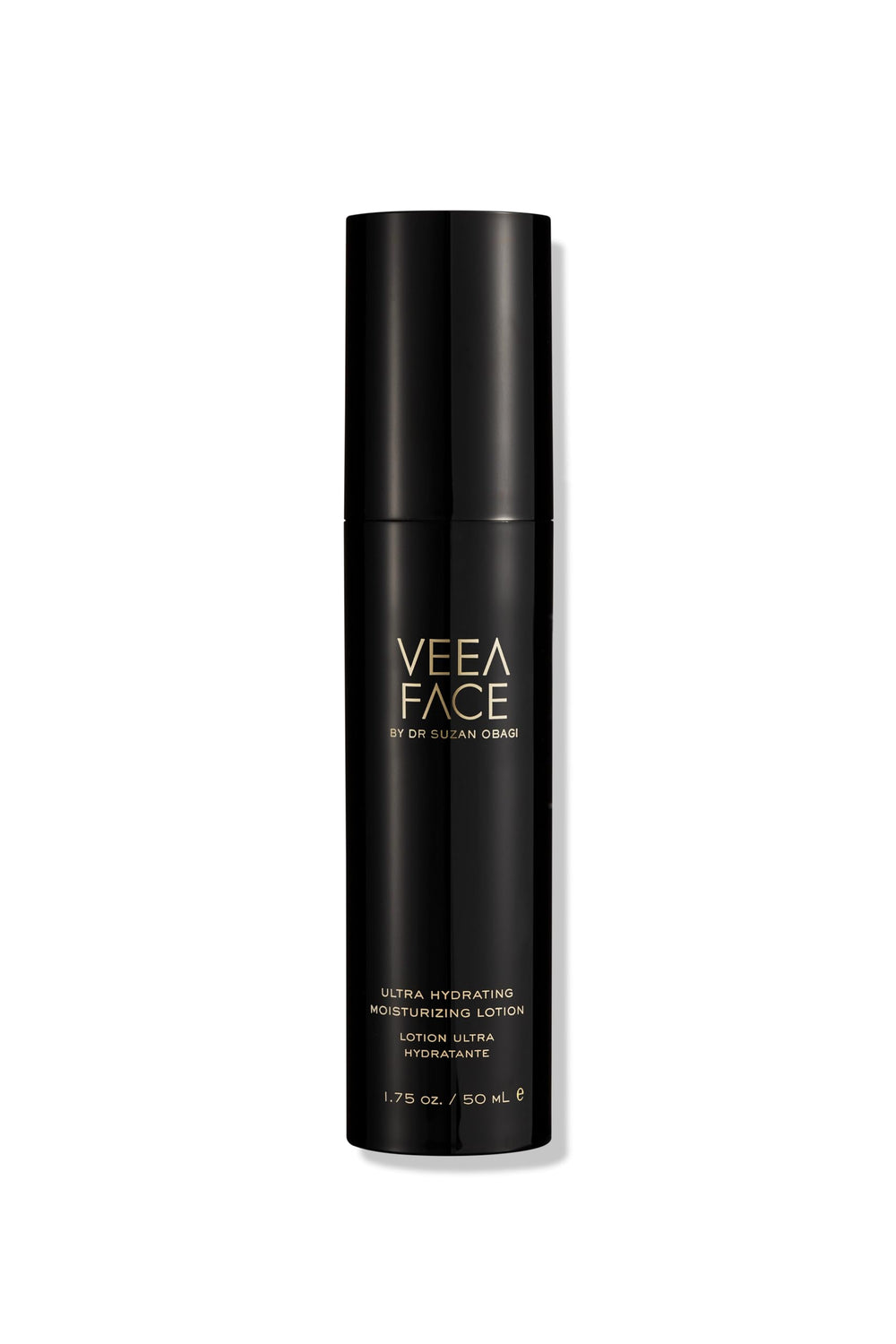 Application pump demonstrating gentle massage for even distribution on the face