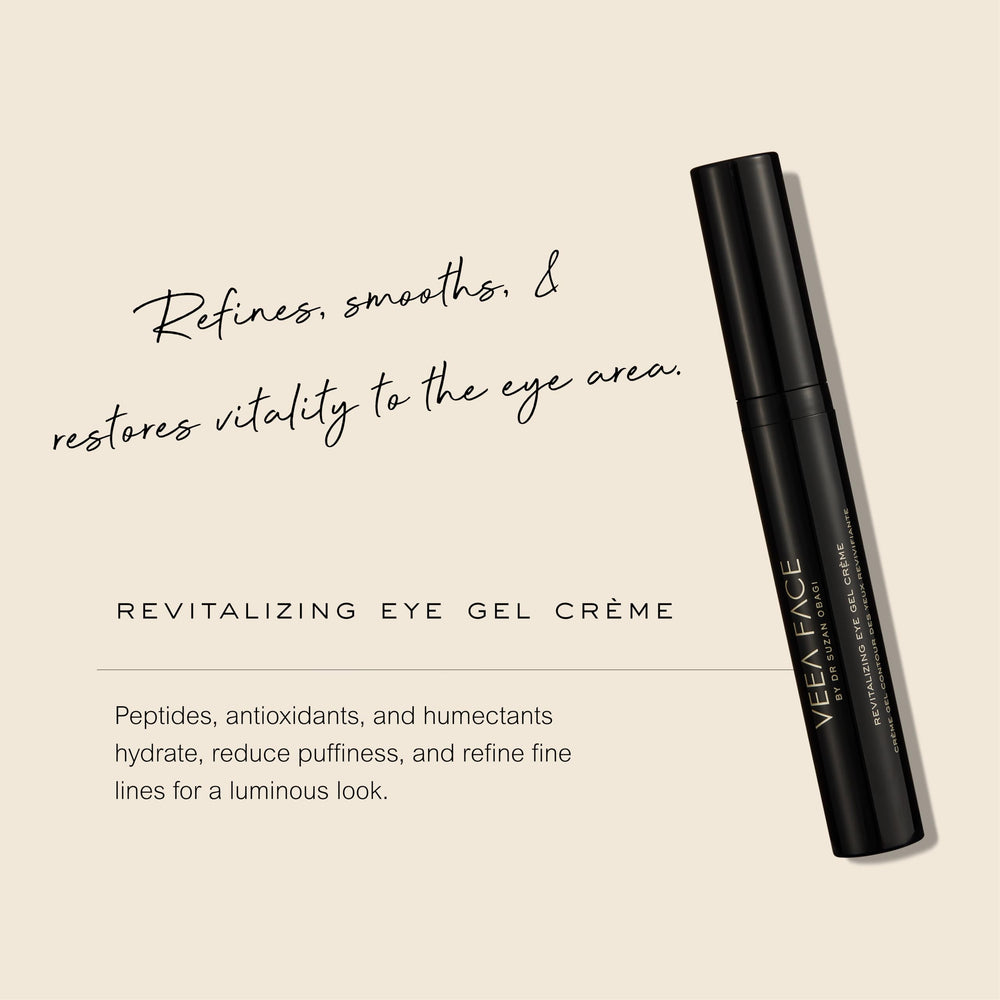 Veea Face gel texture close-up highlighting lightweight, refreshing feel.