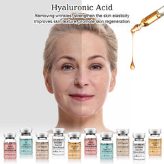 AC Stem Cell Gold ampoule targets uneven tone and pores.