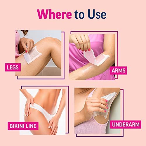 Veet wax strip quick results in a convenient routine.