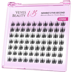 VEYESBEAUTY lash clusters for easy at-home application and customizable looks.