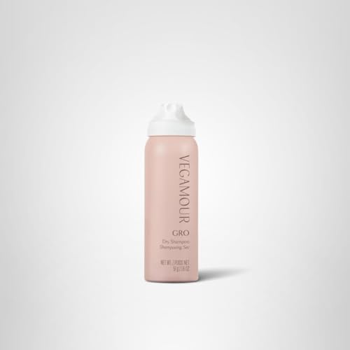 VEGAMOUR GRO Dry Shampoo travel-ready for on-the-go refresh.
