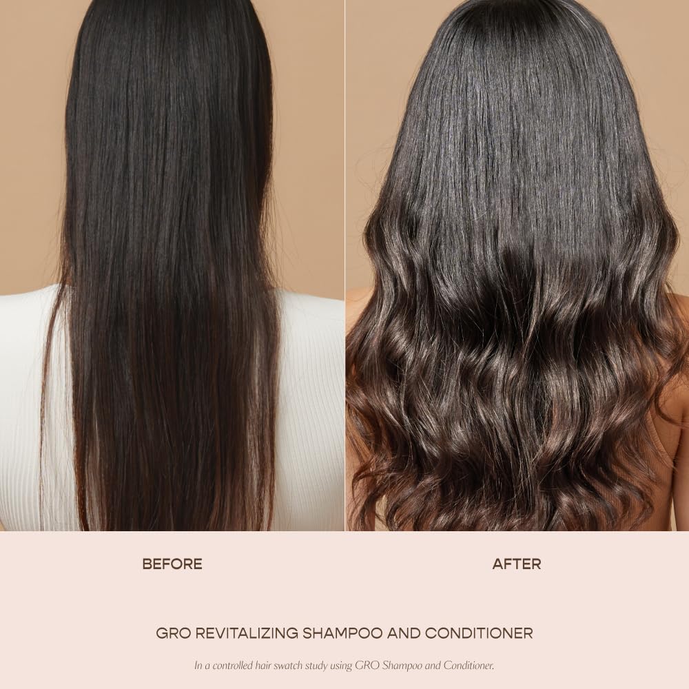 VEGAMOUR GRO Revitalizing Shampoo healthy scalp scene suggests nourishing environment for follicles