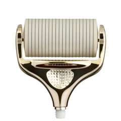 VEGAMOUR GRO+ replacement head closeup with 1,200 needles for gentle scalp exfoliation.