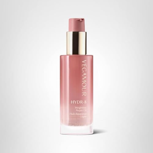 HYDR-8 bottle emphasizes silicone-free formula for delicate hair.