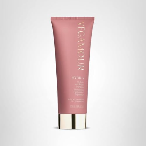 VEGAMOUR HYDR-8 counter display reinforces premium clean beauty.