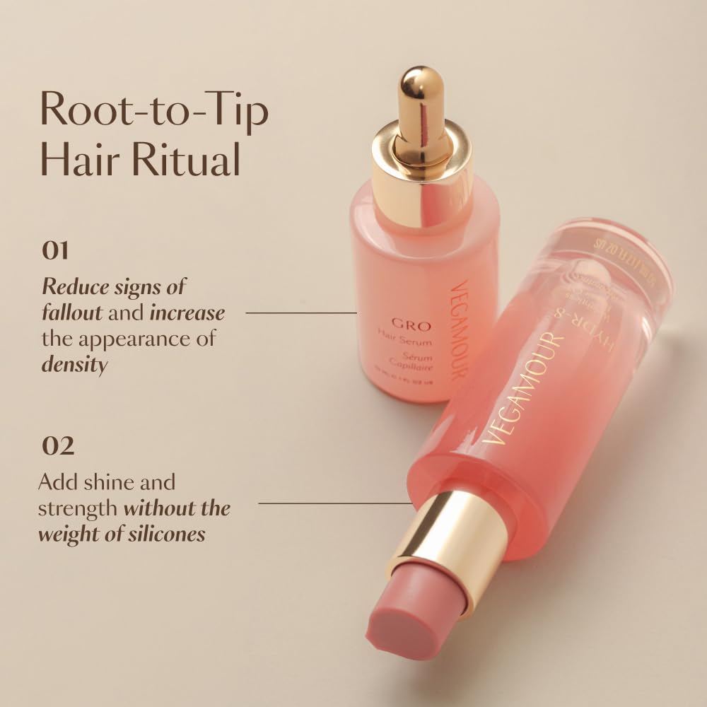 Shiny, smooth hair after HYDR-8 use on a sunny day.