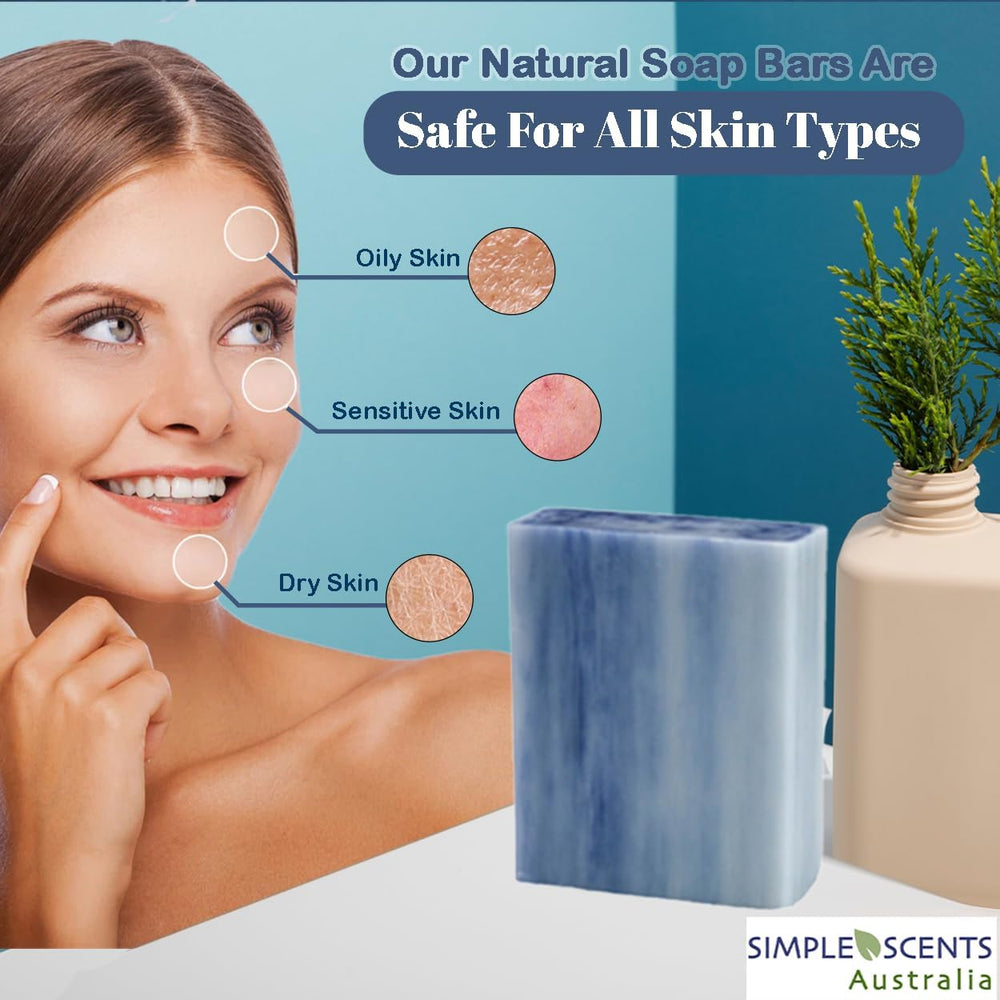 Simple Scents Australia vegan non-toxic soap bar packaging