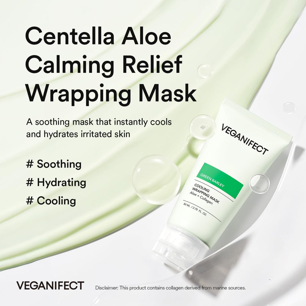 VEGANIFECT Aloe Cica Wrap Mask creamy texture spreads evenly for coverage