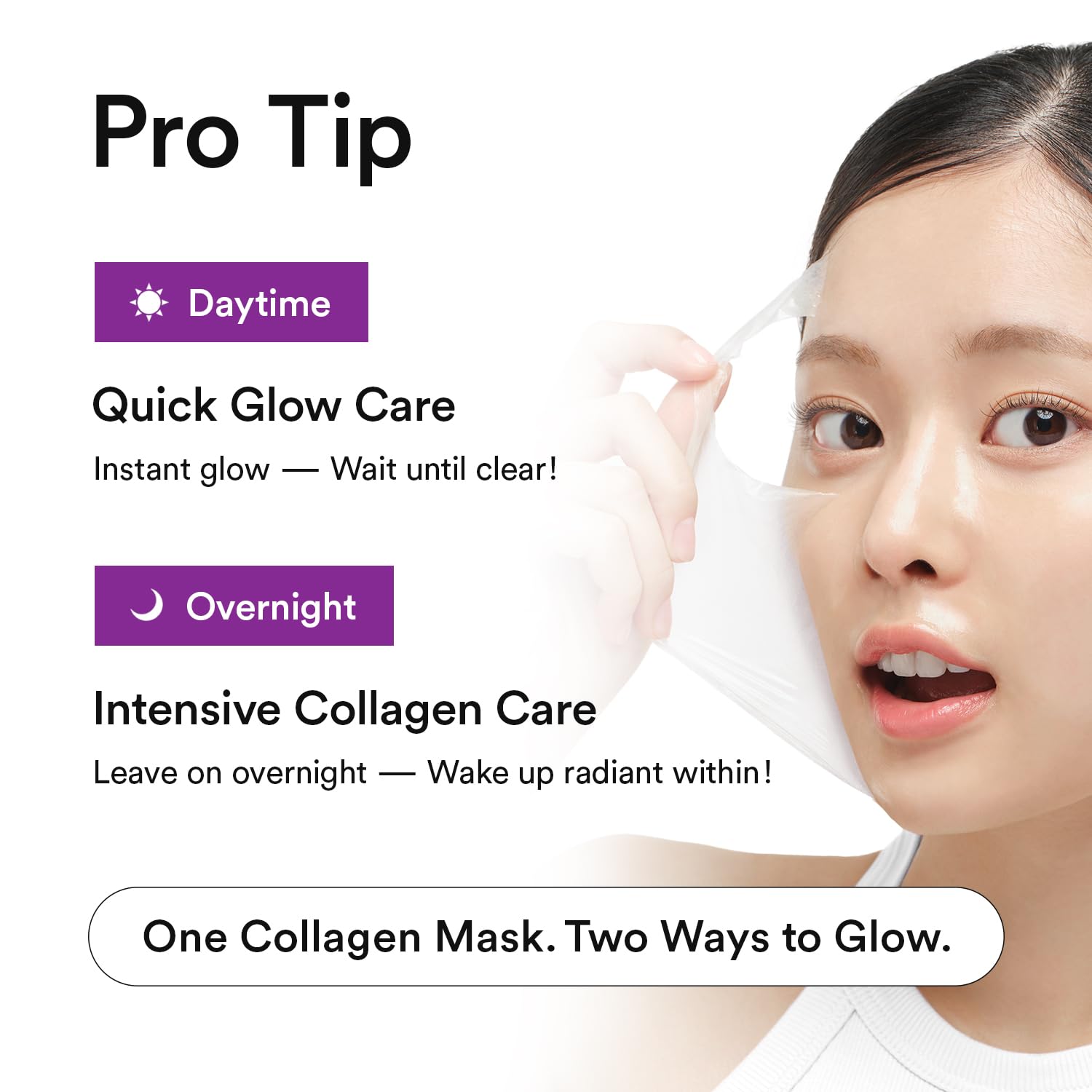 VEGANIFECT glass skin radiance for a luminous, plump complexion.