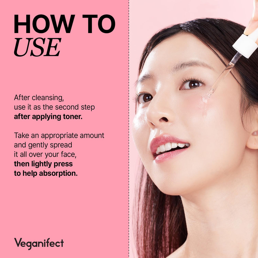 VEGANIFECT Pore Refining Ampoule routine integration in morning skincare
