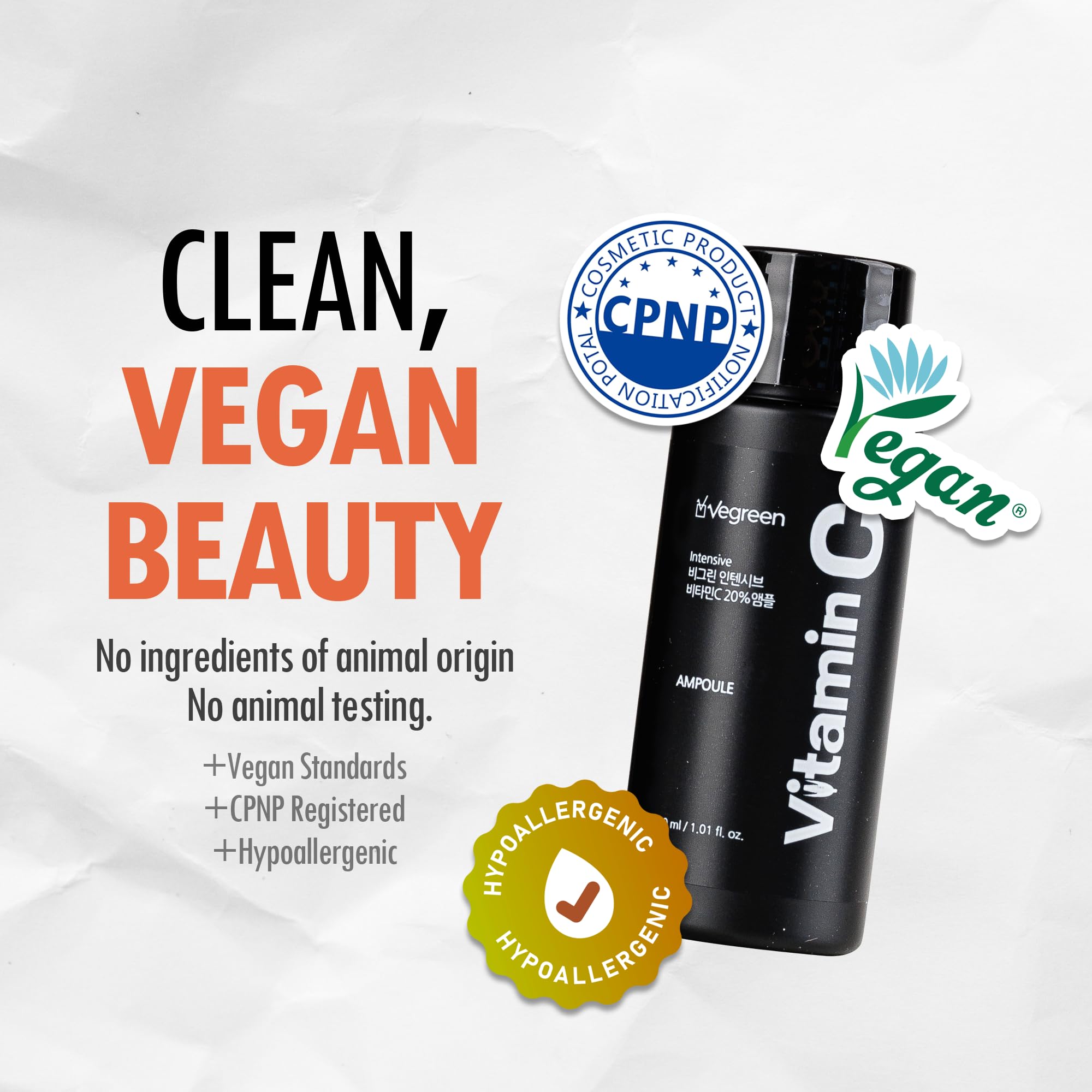 VEGREEN anti-aging boost promotes elasticity and glow.