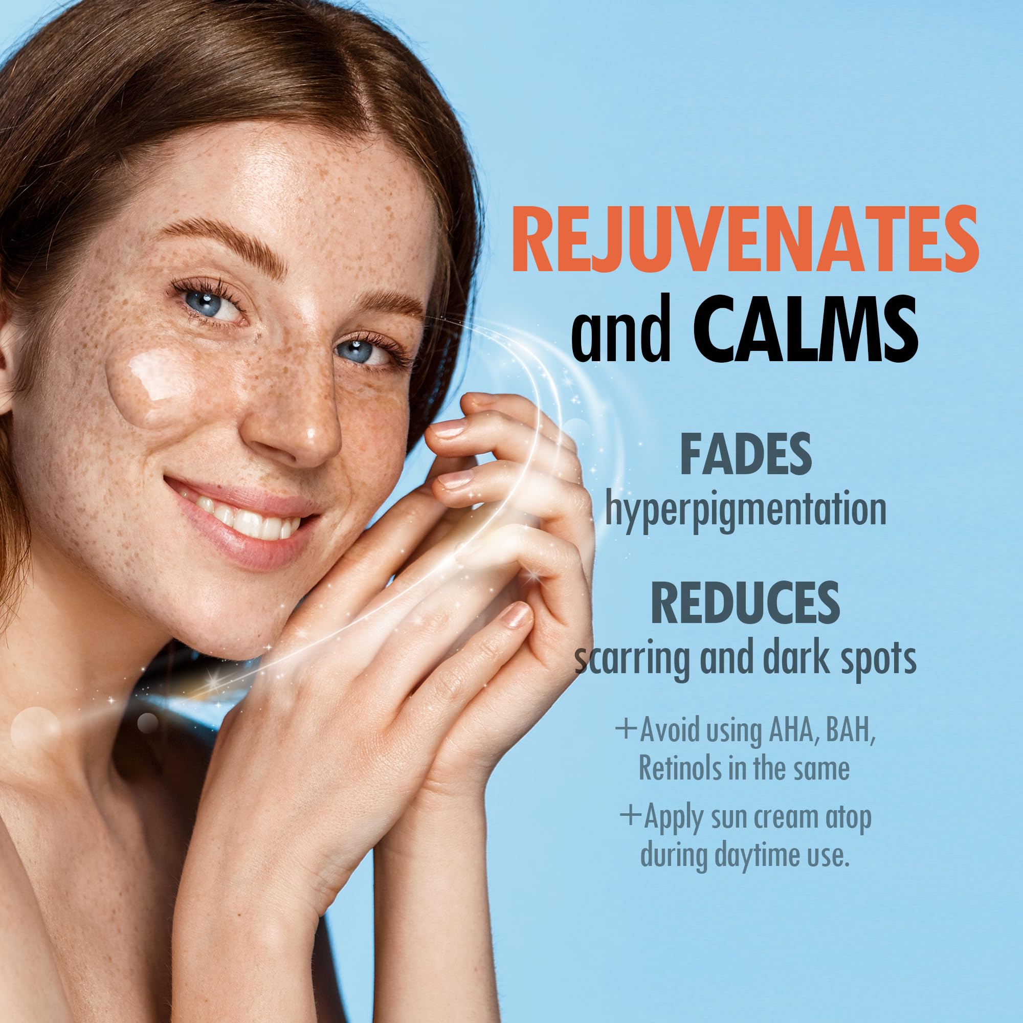 VEGREEN chamomile extract calms sensitive skin visibly.