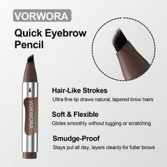VEIAH eyebrow pen hair-like-strokes create natural looking brows