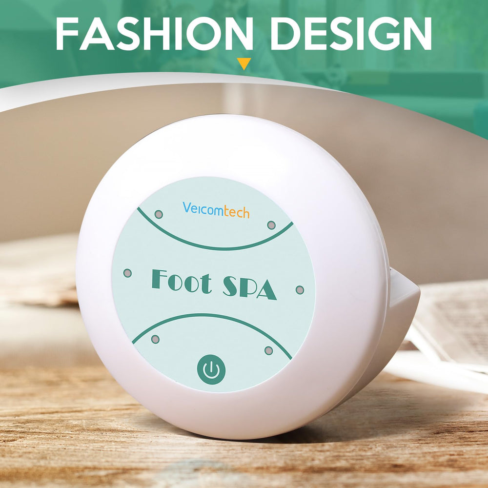 Veicomtech Ionic Detox Machine in a home spa setup for personal care