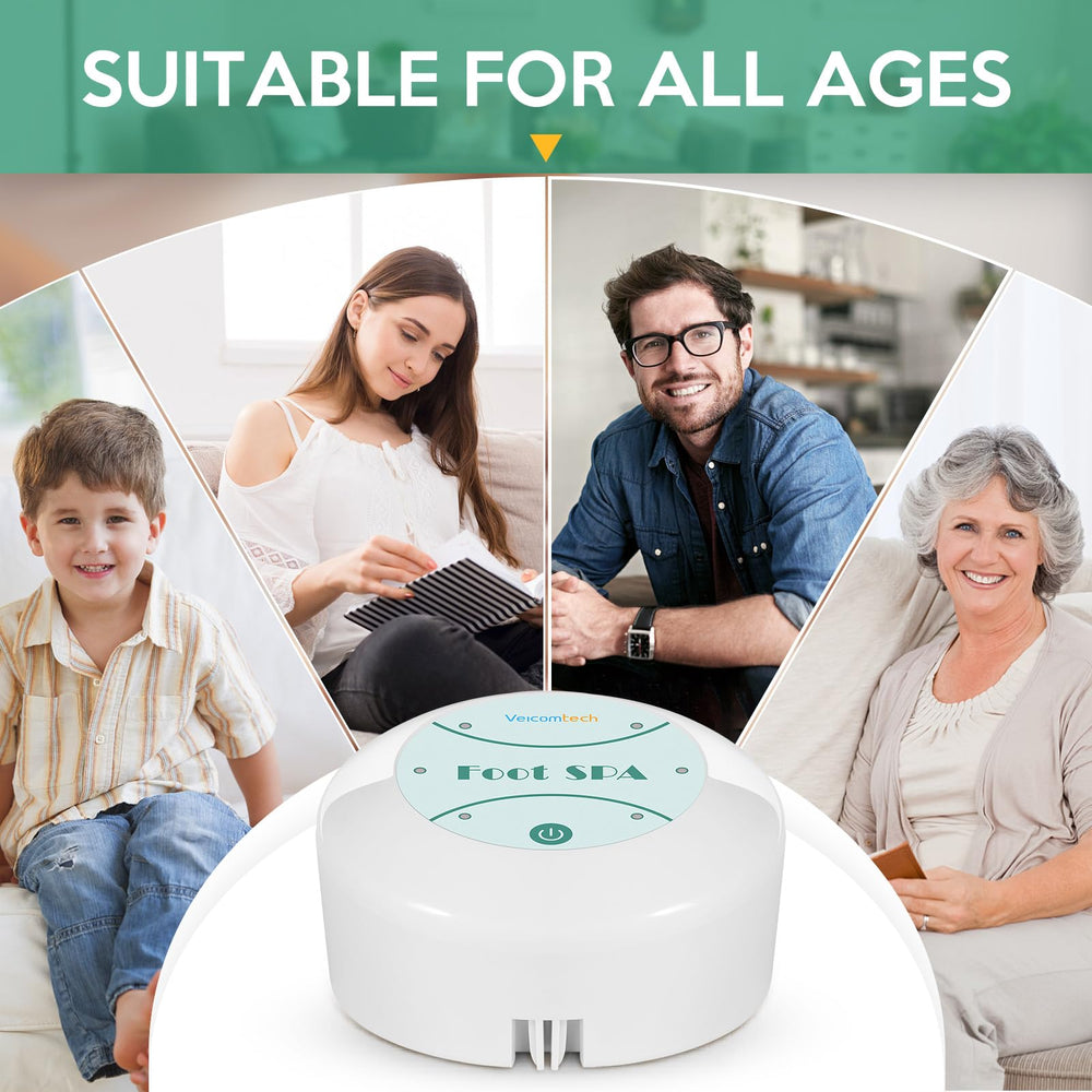 Veicomtech Ionic Detox packaging suggests gift-ready wellness device