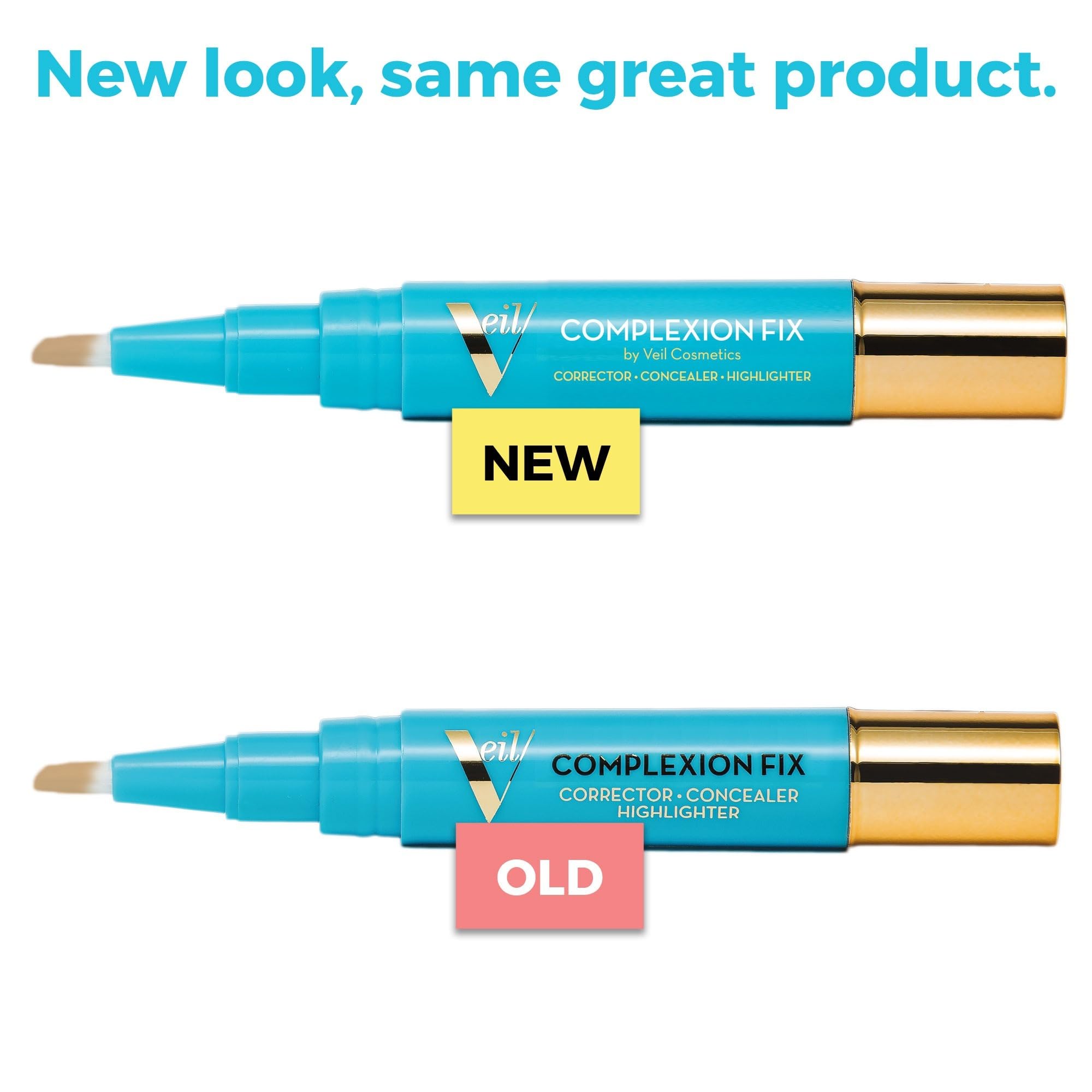 Veil Cosmetics Complexion Fix Concealer for dark circles and even tone.