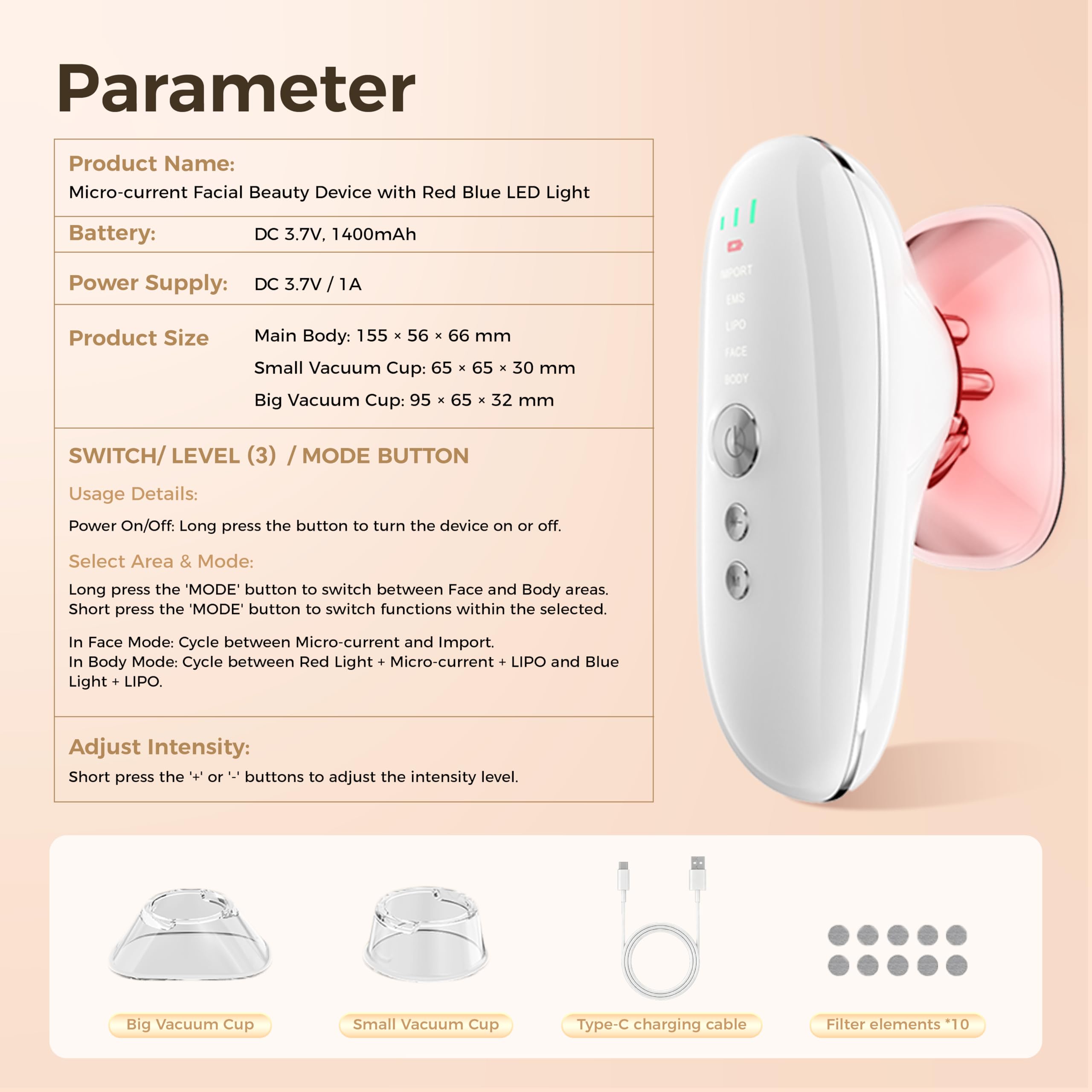 Velanoraga LED therapy face panel for radiant, even skin tone.